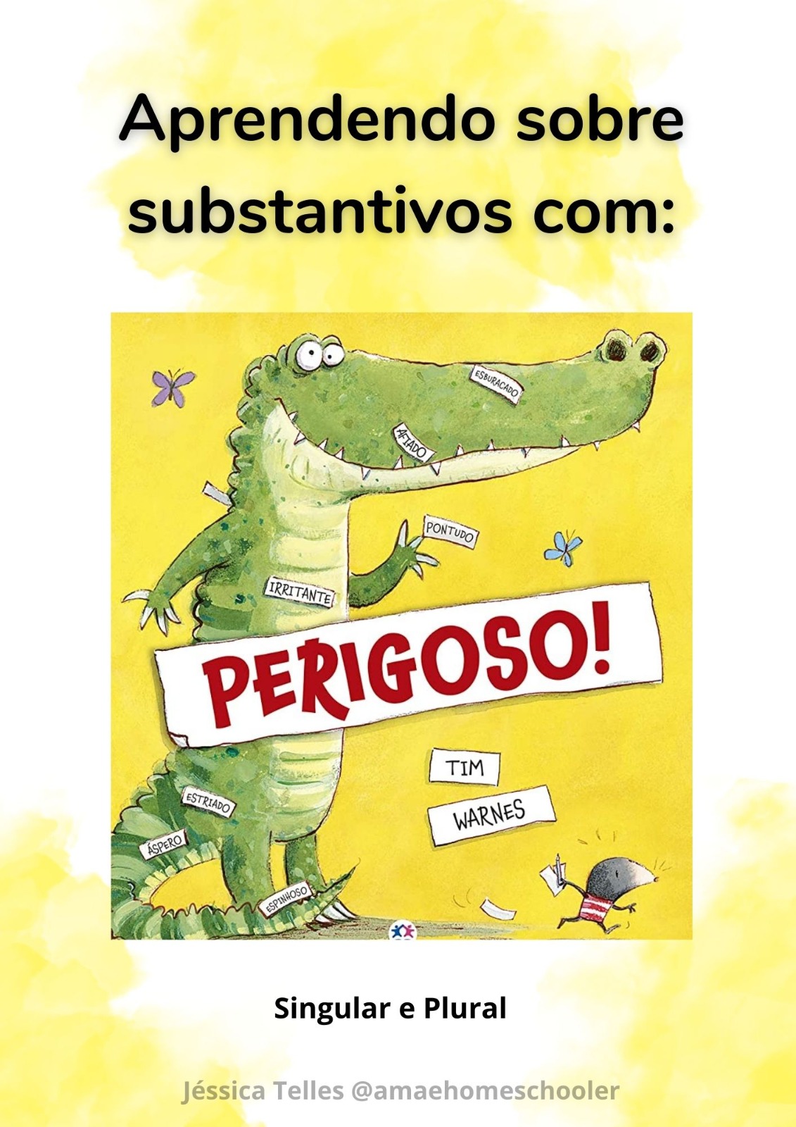 Aprendendo sobre substantivos com Perigoso